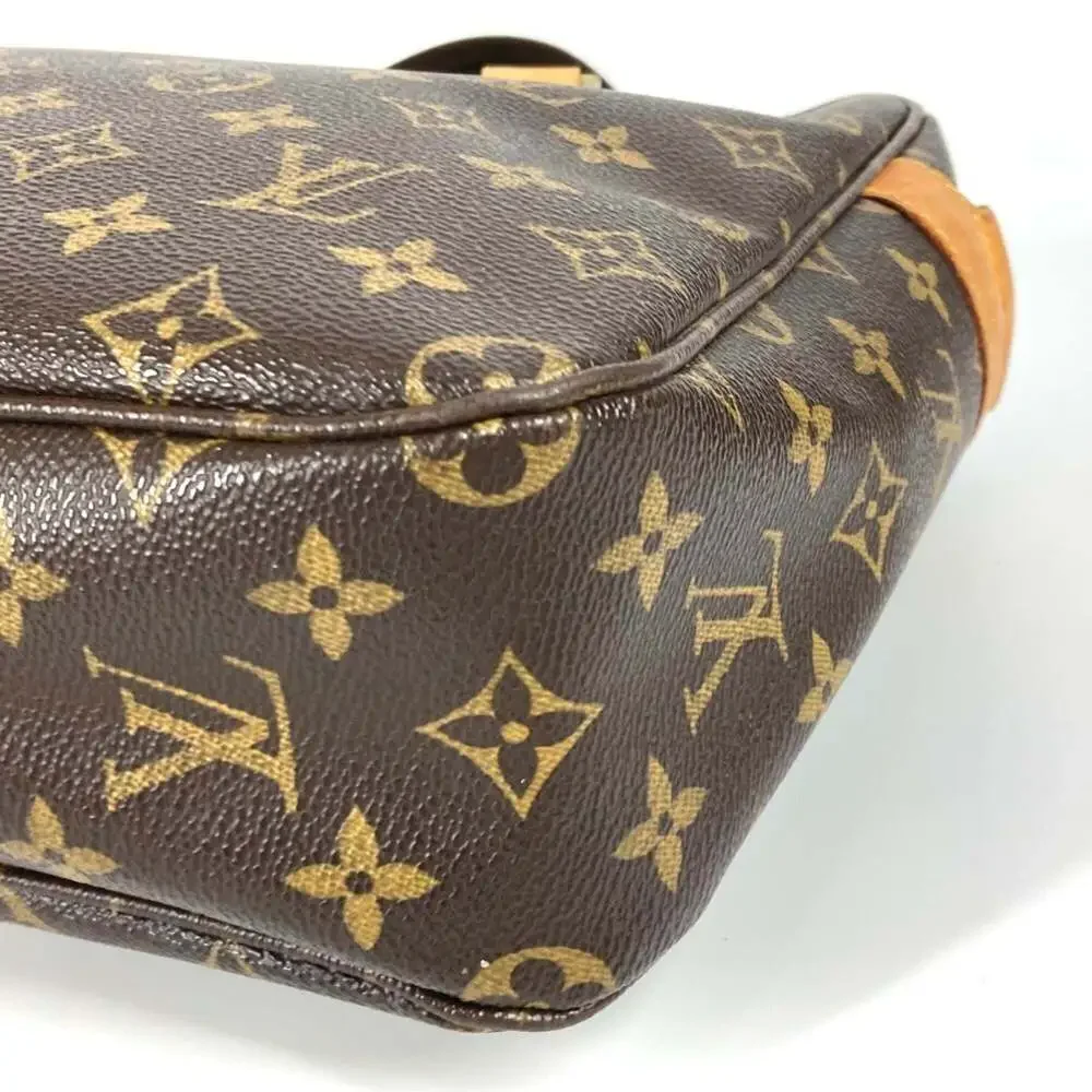 LOUIS VUITTON Authentic Brown Monogram Canvas Tote Bag